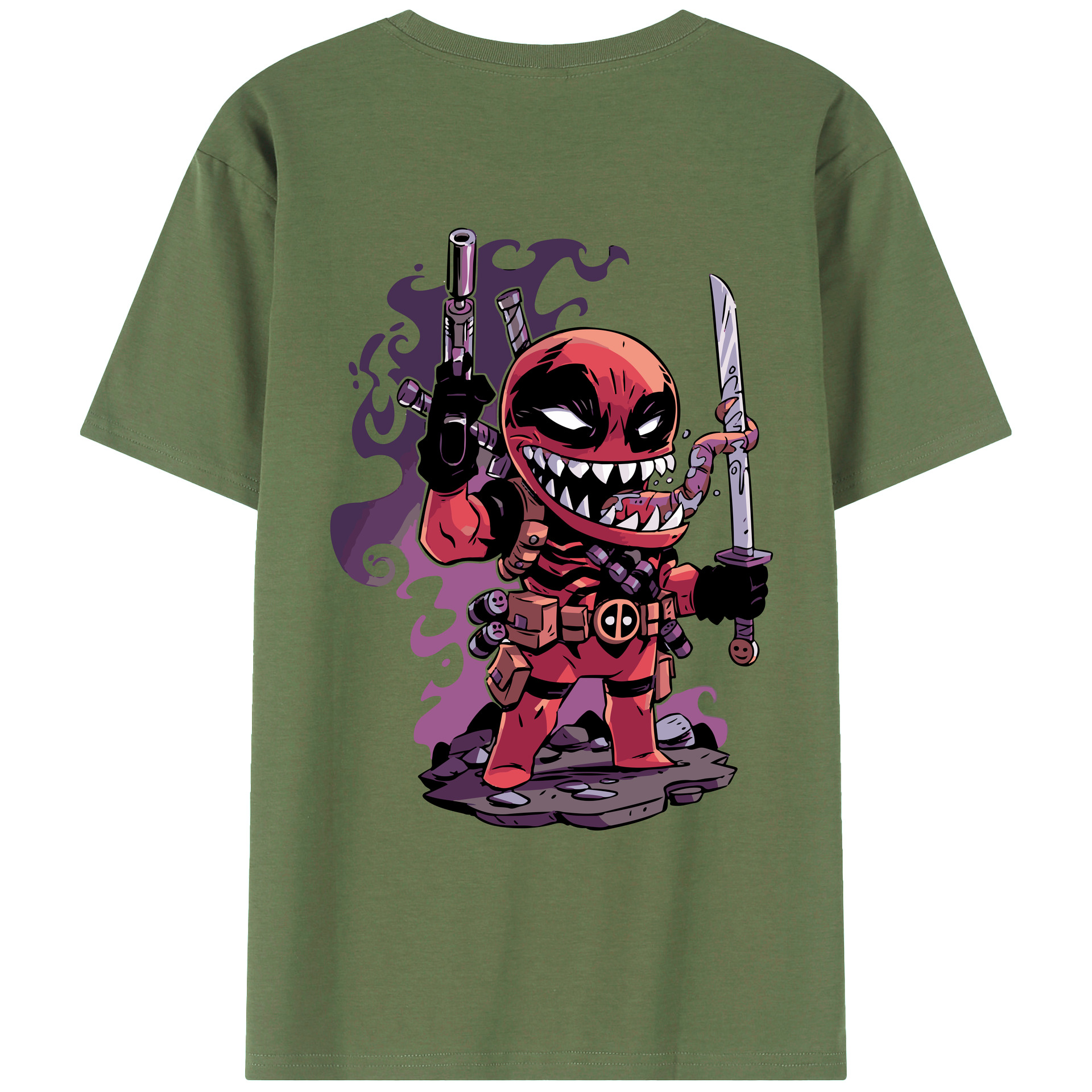 （画像用） アベンジャーズ The Avengers 綿100％ メンズ半袖Tシャツ（バックプリント） 通気性